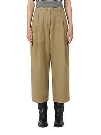 Canvas Barrel Leg Jeans
