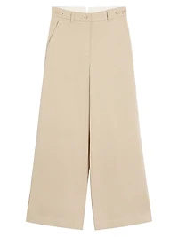Cotton Gabardine Trousers