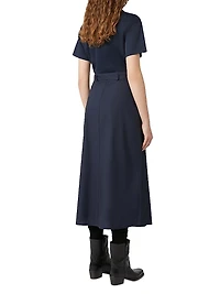 Jersey and Poplin Dress