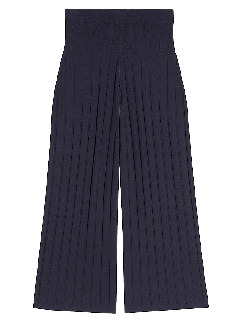 Stretch Viscose Yarn Trousers