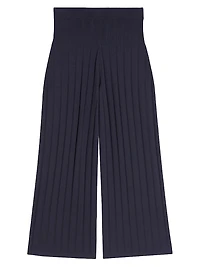 Stretch Viscose Yarn Trousers