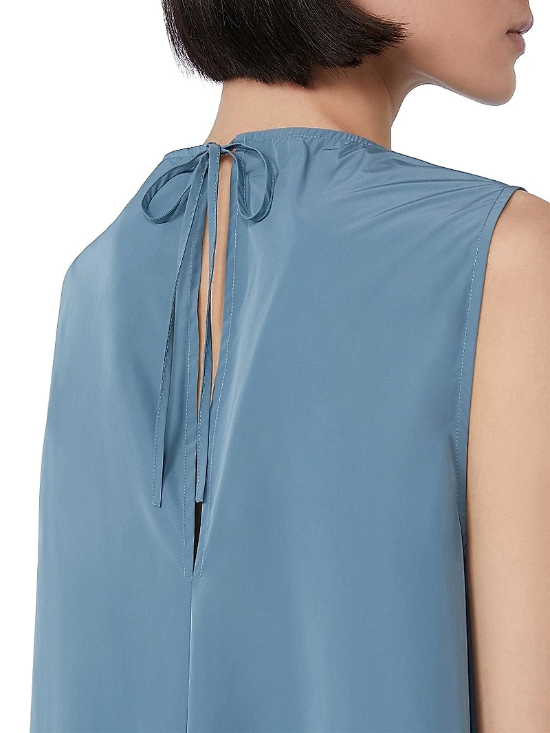 Water Repellent Taffeta Dress