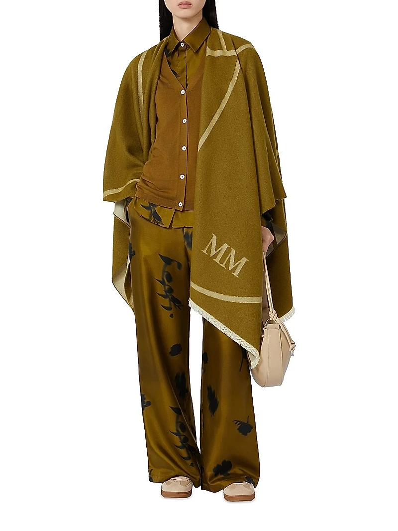 Printed Silk Twill Shirt