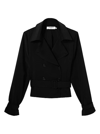 Scotte Moto Trench Jacket Air Twill