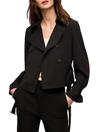 Scotte Moto Trench Jacket Air Twill
