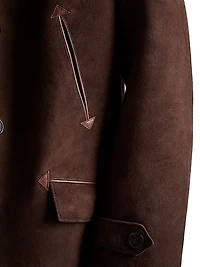 Suede and Shearling Jacket