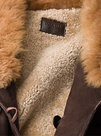 Suede and Shearling Jacket