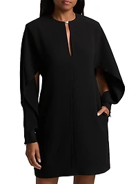 Lula Crepe Keyhole Minidress