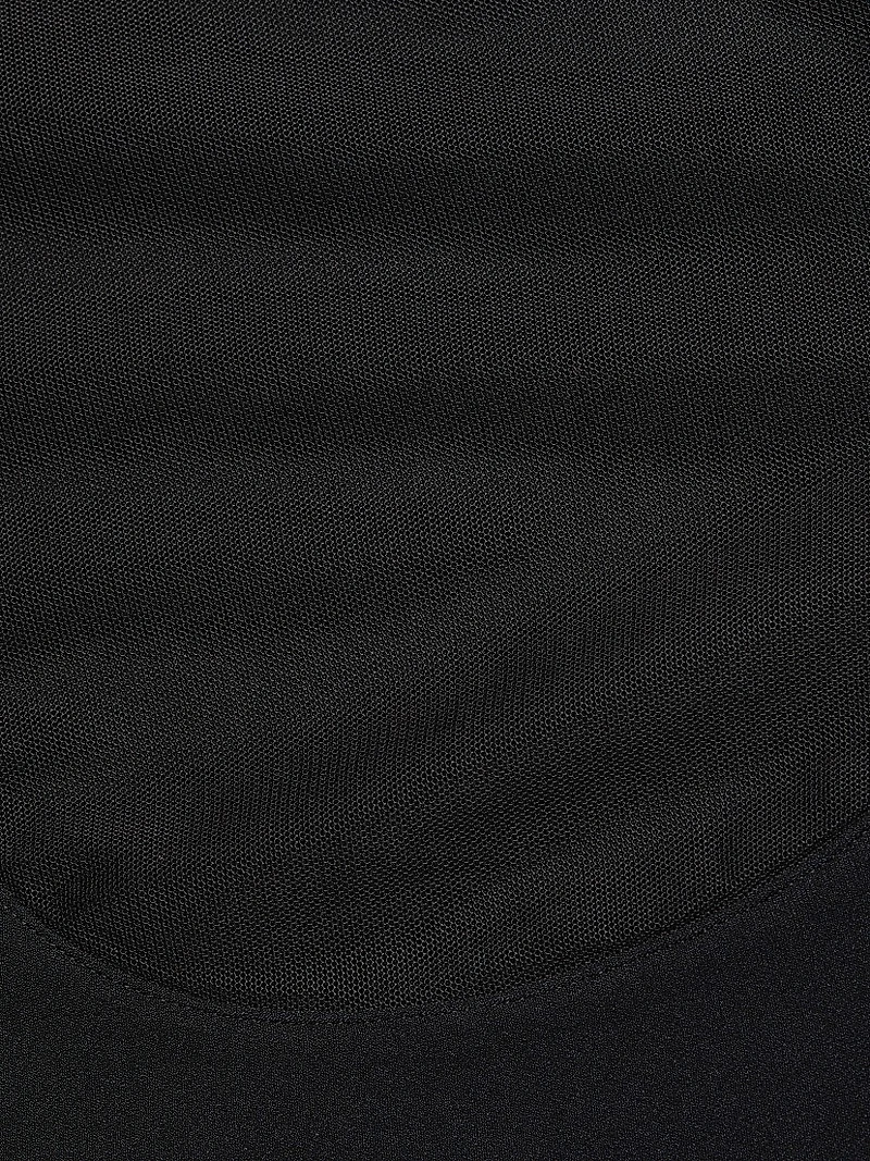 Lula Crepe Keyhole Minidress