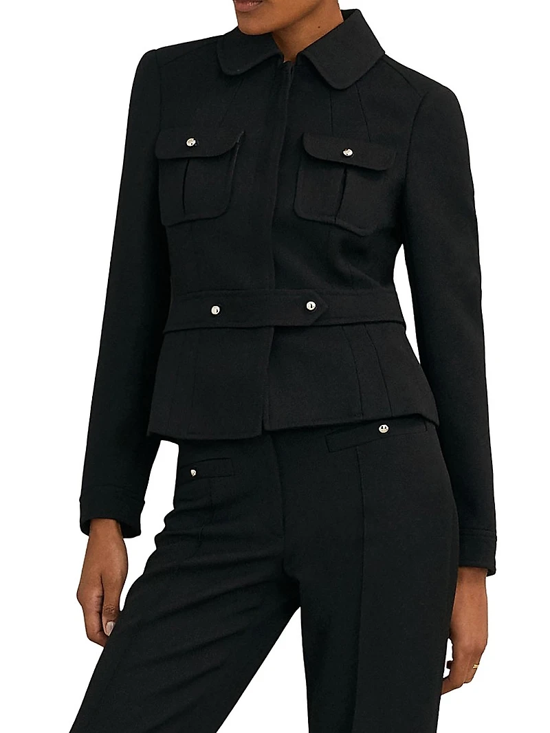 Vesta Wool Belted Jacket