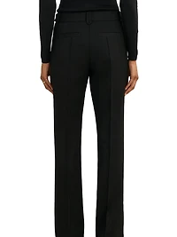 Athena Wool Flared Trousers