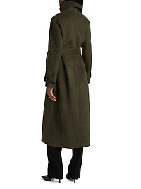 Scarlett Double-Breasted Wool Coat