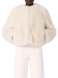Short Faux Fur Jacket