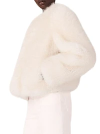 Short Faux Fur Jacket
