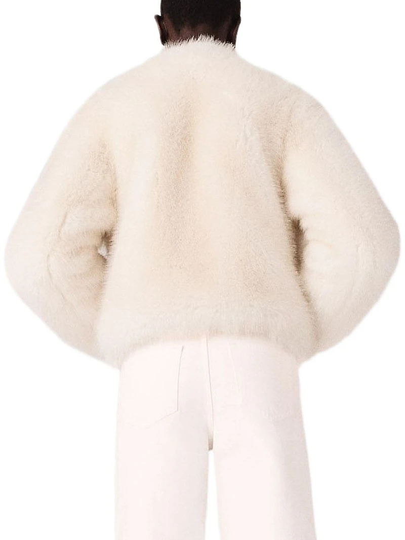 Short Faux Fur Jacket