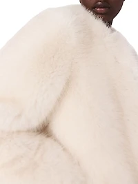 Short Faux Fur Jacket