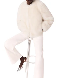 Short Faux Fur Jacket