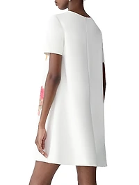 Floral Short-Sleeve Minidress