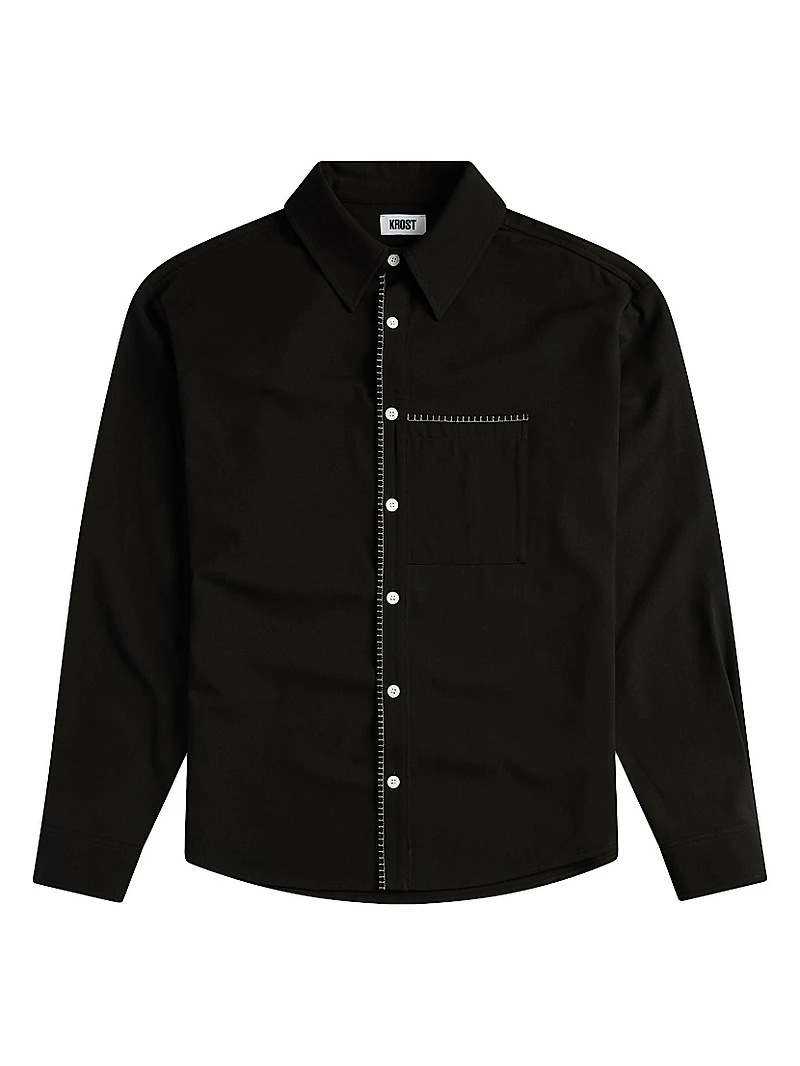 Blanket Stitch Shirt
