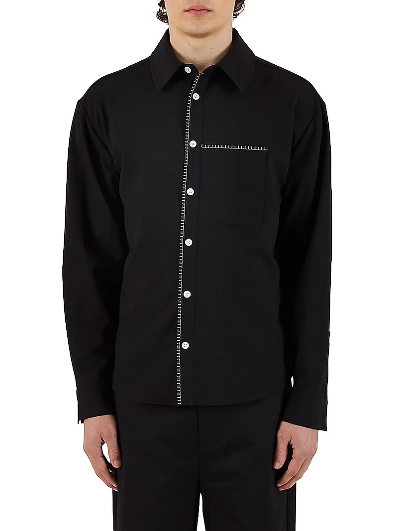 Blanket Stitch Shirt