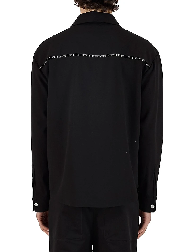 Blanket Stitch Shirt