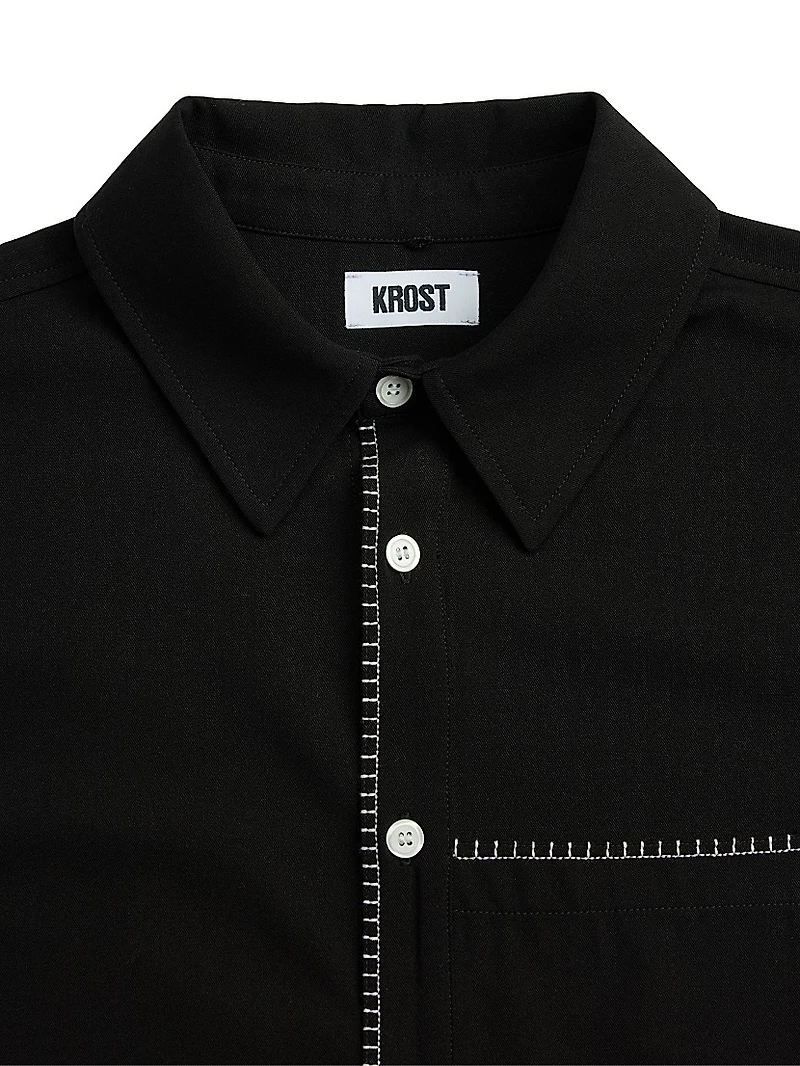 Blanket Stitch Shirt