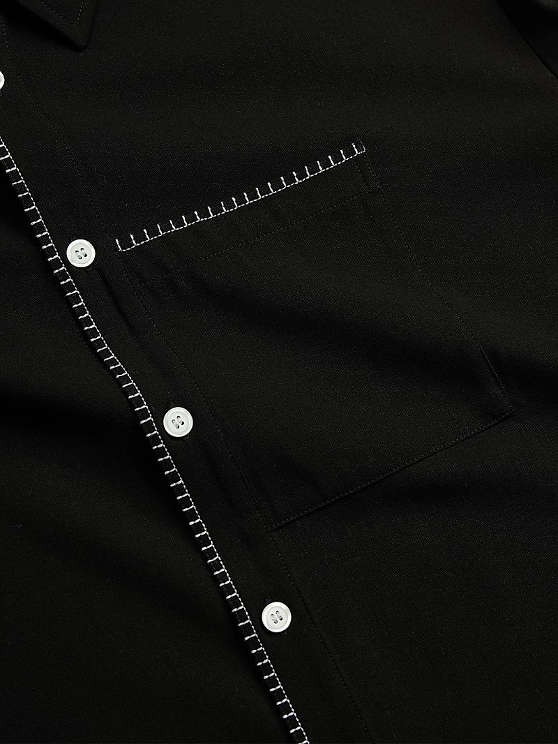 Blanket Stitch Shirt