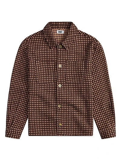 Wool Check Jacket