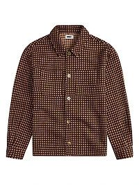 Wool Check Jacket