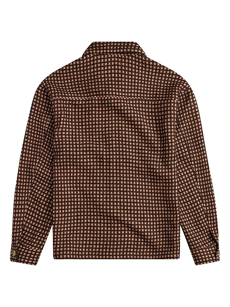 Wool Check Jacket