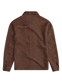 Wool Check Jacket
