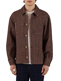 Wool Check Jacket