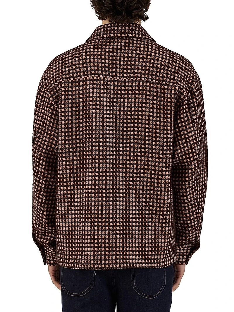 Wool Check Jacket