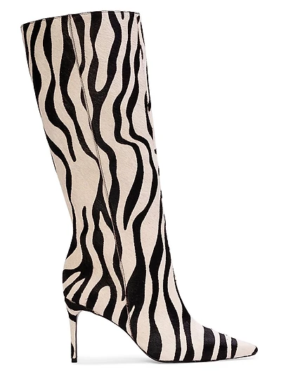 Ember 80MM Zebra Print Boots