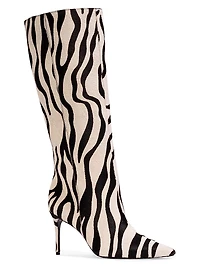 Ember 80MM Zebra Print Boots
