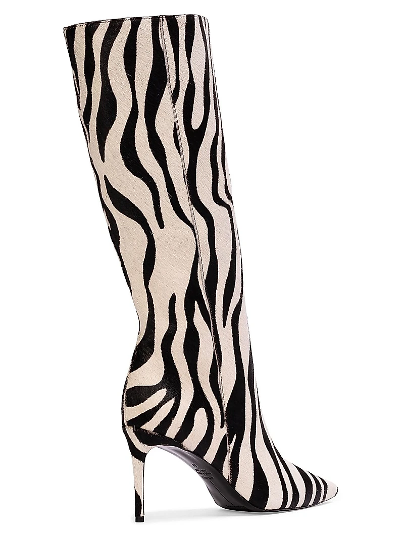 Ember 80MM Zebra Print Boots
