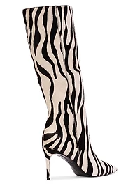 Ember 80MM Zebra Print Boots