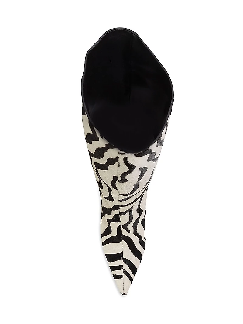 Ember 80MM Zebra Print Boots