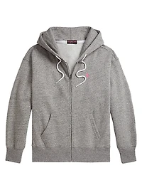 Fleece Zip-Front Hoodie