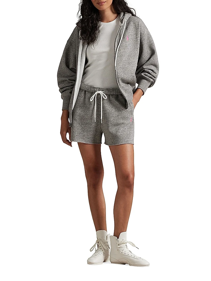 Fleece Zip-Front Hoodie
