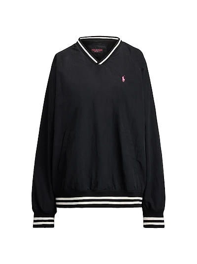 Pony V-Neck Pullover