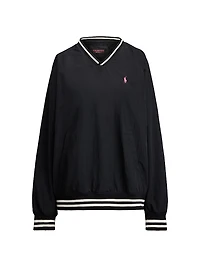 Pony V-Neck Pullover