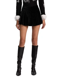 Emilie Box-Pleated Skort