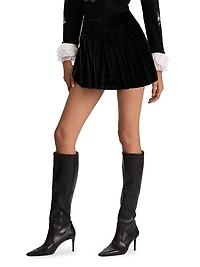 Emilie Box-Pleated Skort