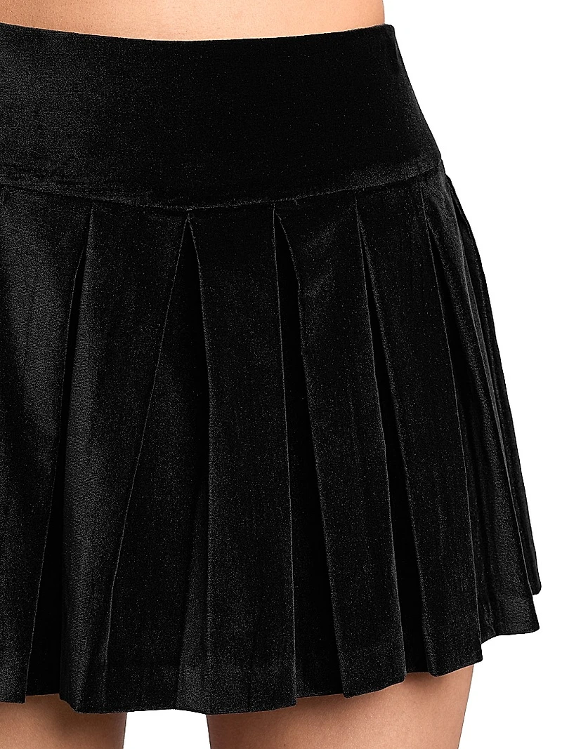 Emilie Box-Pleated Skort