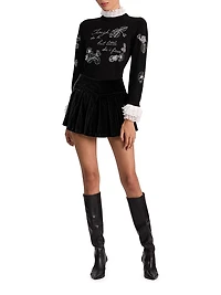 Emilie Box-Pleated Skort