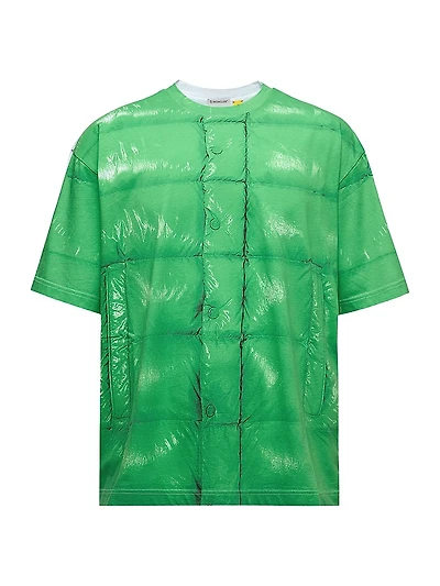 Moncler x A$AP Rocky Crew Neck T-Shirt Cotton