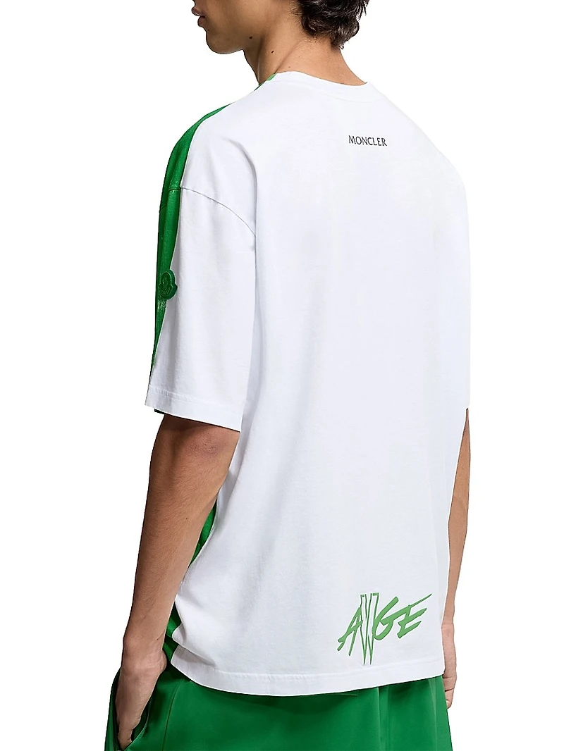 Moncler x A$AP Rocky Crew Neck T-Shirt Cotton