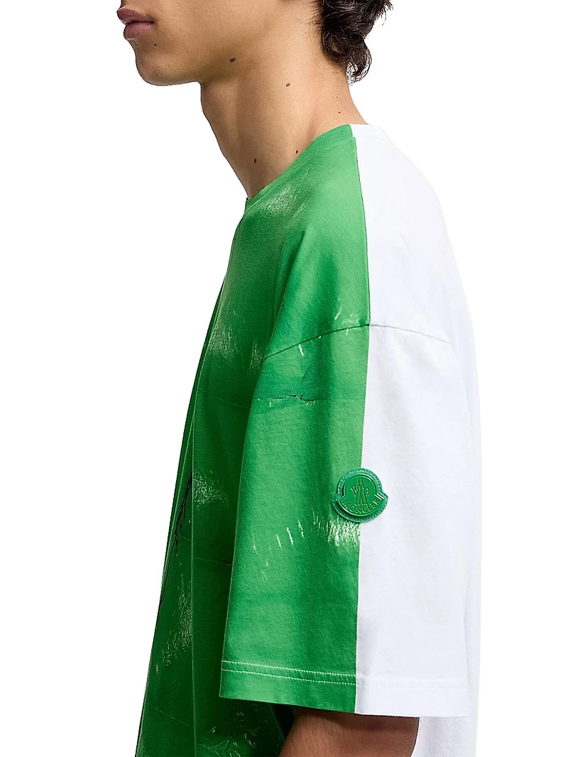 Moncler x A$AP Rocky Crew Neck T-Shirt Cotton