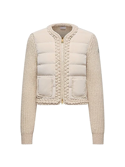 Down-Filled Cardigan